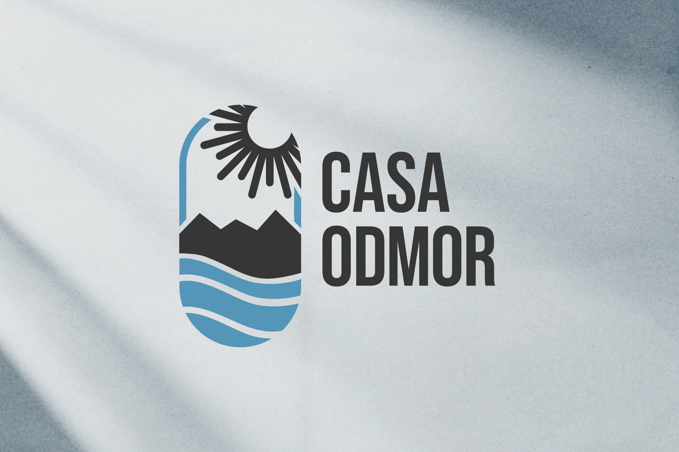 Casa Odmor logo & brand identity for case study